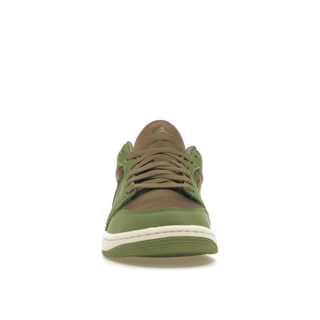 Air Jordan 1 Low SE Olive Brown Kelp Женские кроссовки Green Sky-J-Light-Olive Sail FB9893-300