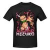 Demon Slayer T Shirts Cotton Tees Shirt Streetwear Round Neck Kokushibo Tokito Tshirt Casual Short Sleeve Clothing 2026 Summer Unisex