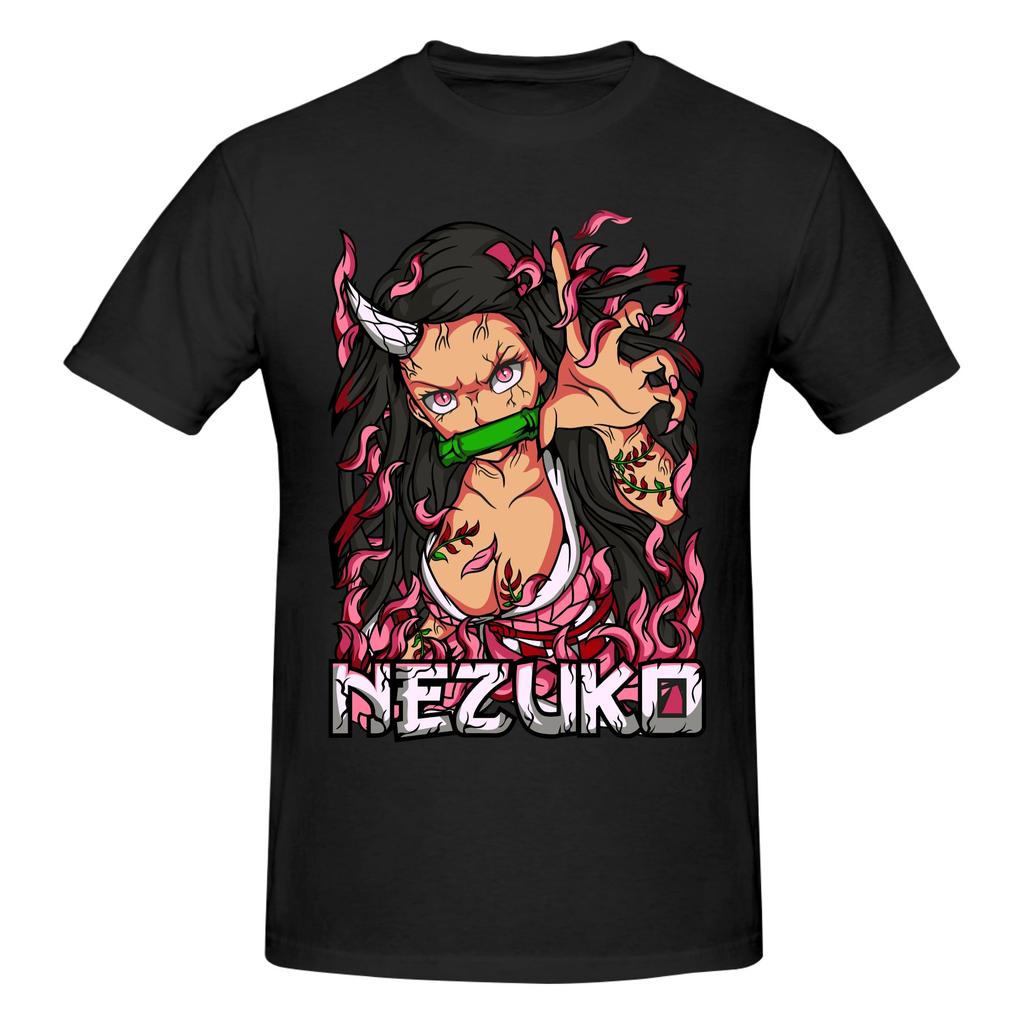 Demon Slayer T Shirts Cotton Tees Shirt Streetwear Round Neck Kokushibo Tokito Tshirt Casual Short Sleeve Clothing 2026 Summer Unisex