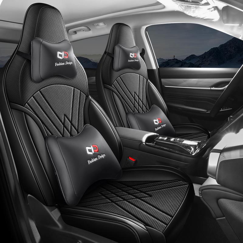 Новая модель Подушка на сиденье автомобиля из натуральной кожи для Dongfeng Fengshen L7 - Универсальная посадка для четырех сезонов