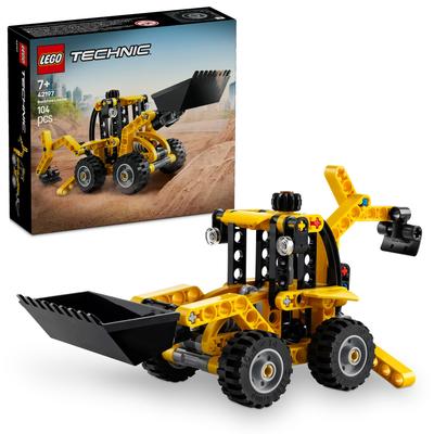 LEGO Technic Игрушечный экскаватор-погрузчик Block789 Автомобиль Мини-машина 42197