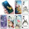 Studio Ghibli Totoro Phone Case For Xiaomi Mi A2 8 9 SE Note 10 10T 11 12 Lite 9T 11T 12S 12T Pro A3 6X 12X Soft TPU Black Cover