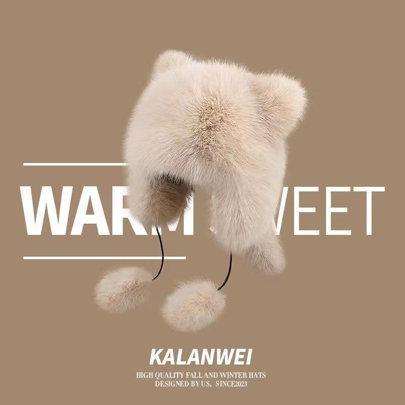 Милая вязаная шапка с вышивкой щенка корги