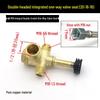 Oil-Free Air Compressor Accessories: Small Air Pump Check Valve, 220V Solenoid Valve, 380V Power-off Exhaust Valve