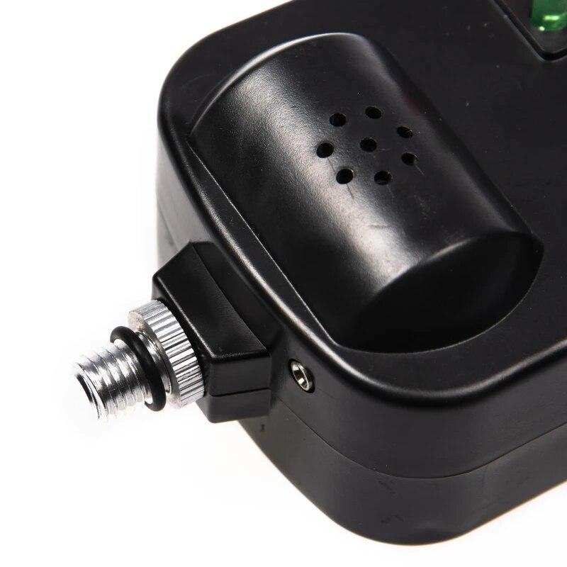 Высокая чувствительность светодиодный электронный сигнализатор укуса рыбы для рыболовной удочки маятниковая розетка