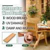 Jue-Fish Wood Furniture Softener Arc-Shaped Wood Craft Production Prevent UV Damage Nourishing Furniture Restoration Wood Soften Liquid