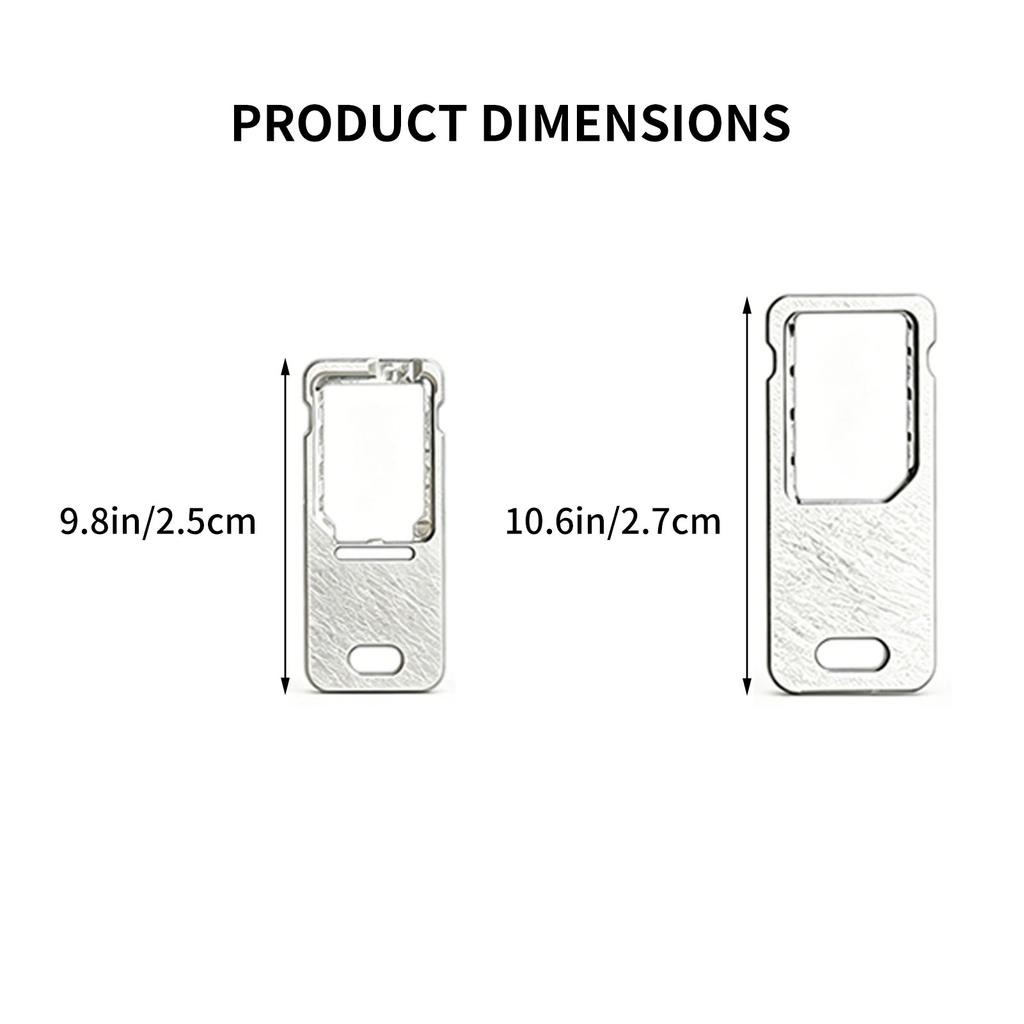 SIM Card Tray for iPhone 12, Dual-SIM/single-SIM Slot, Replacement SIM Card Reader Slot, Made of Aluminum Alloy