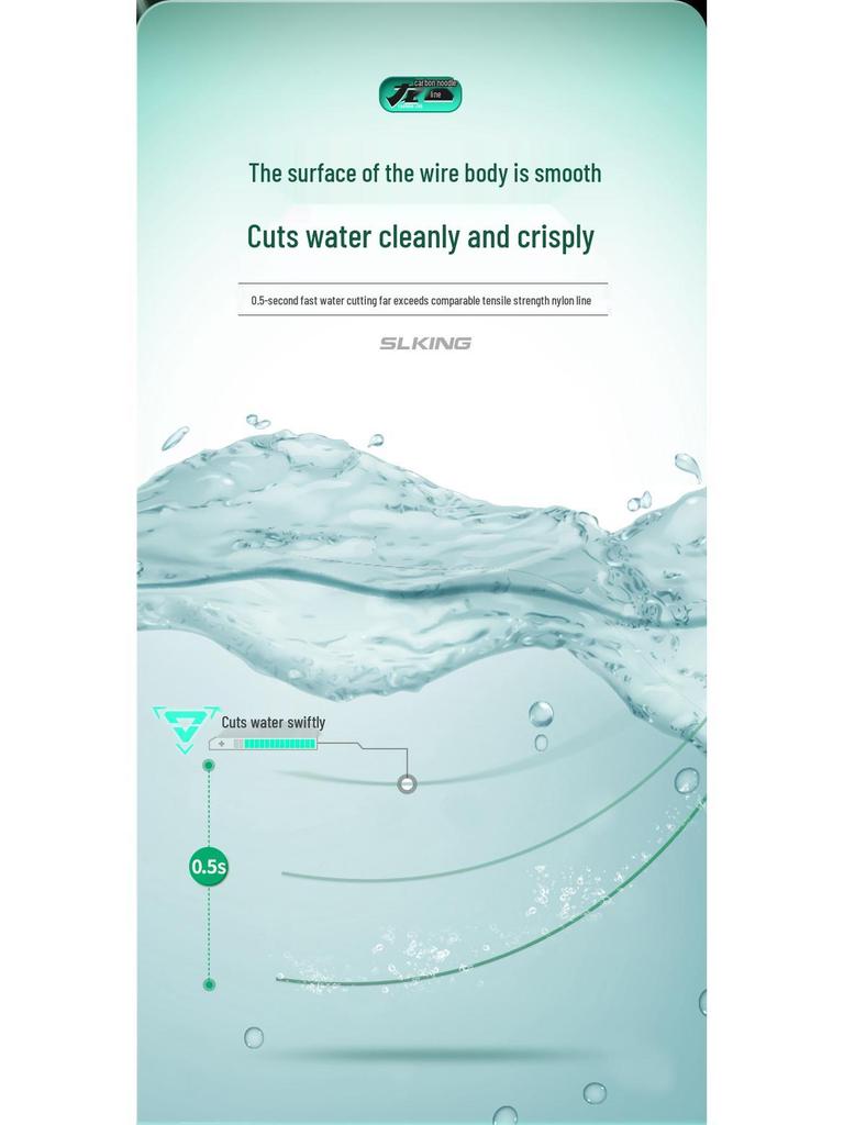 120м Флюорокарбоновая Леска для Рыбалки: Прочный, Высокопрочный Поводок для Морских Удилищ