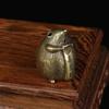 1 Pcs Ornament Pure Brass Arts and Crafts Bronze Mouse Paper Viewer Zodiac Mouse Ornaments Figurines Desktop Decoration