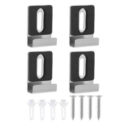 Зеркальные кронштейны-клипсы Зеркальные крючки Настенные зеркальные клипсы Устойчивые к поломке