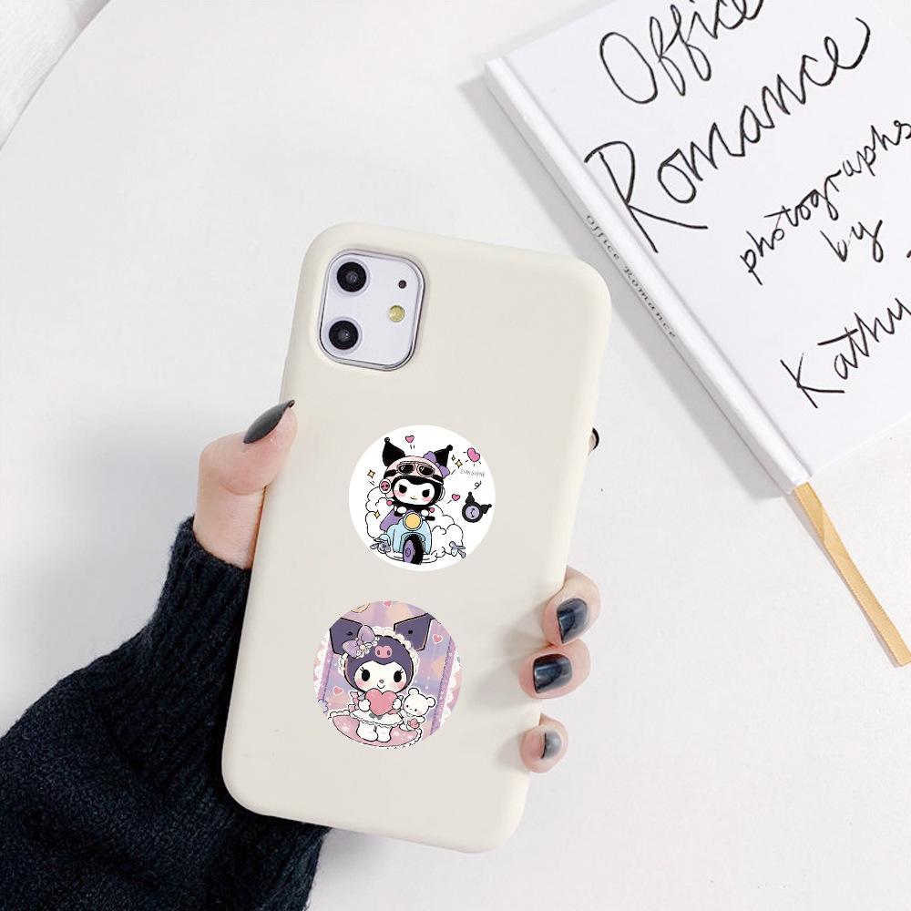 500 шт. Разные мультяшные наклейки Sanrio в рулоне, Декоративные наклейки для DIY для телефона, ноутбука, дневника, конверта, Печать, Канцелярские товары, Подарок для детей