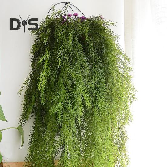 Fake Plant Artificial 1pc Green Leaves Vine Home Hanging Garland Garden Decor