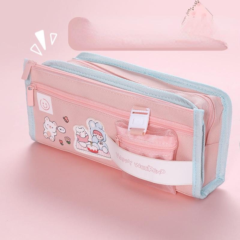 1 Pcs Pencil Bag Pencil Box Cute Bag Korean Stationery Back To School Pencil Bag Cute Pencil LXY