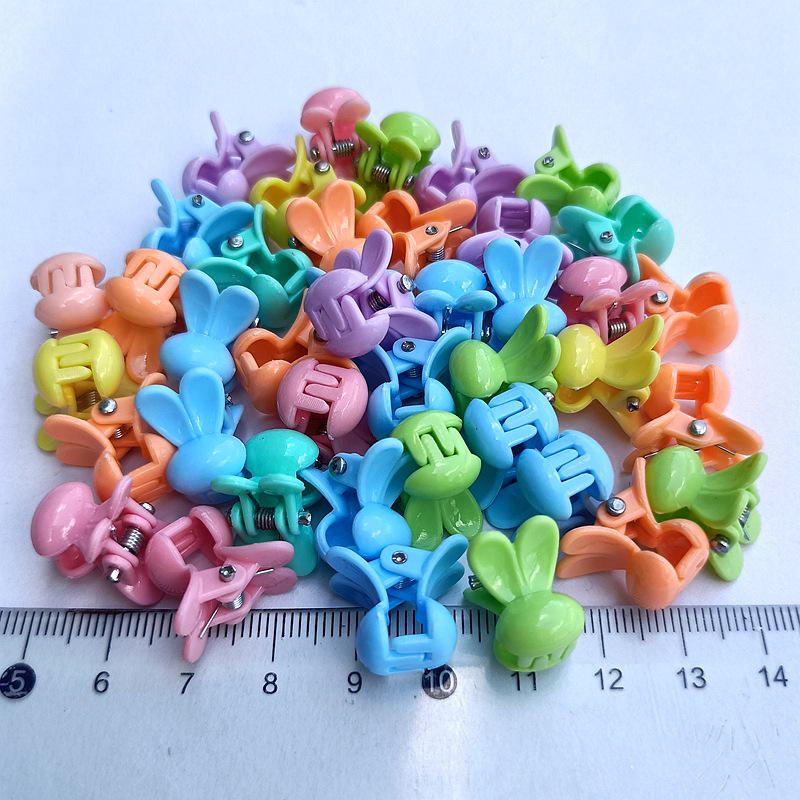 Детский набор мини-шпилек: Клипсы «Ромашка», «Кролик», «Звезда», «Цветок сливы»