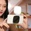 with Makeup Mirror Mobile Phone Fill Light 3 Color Folding LED Phone Fill Light  Vlog