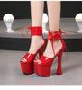 20Cm Heel 10Cm Platform Women Sexy Platform Sandals Stripper Heels Platform Sandals Women