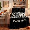 Sons of Anarchy Custom Flannel Blankets Soft Warm Cozy Throws for Home Decor Holiday Gifts