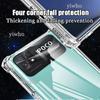 Luxury Clear Soft Silicone Case for Xiaomi Poco C40 Shockproof Transparent Xiomi Mi Pococ40 C 40 Mobile Phone Cases Back Covers