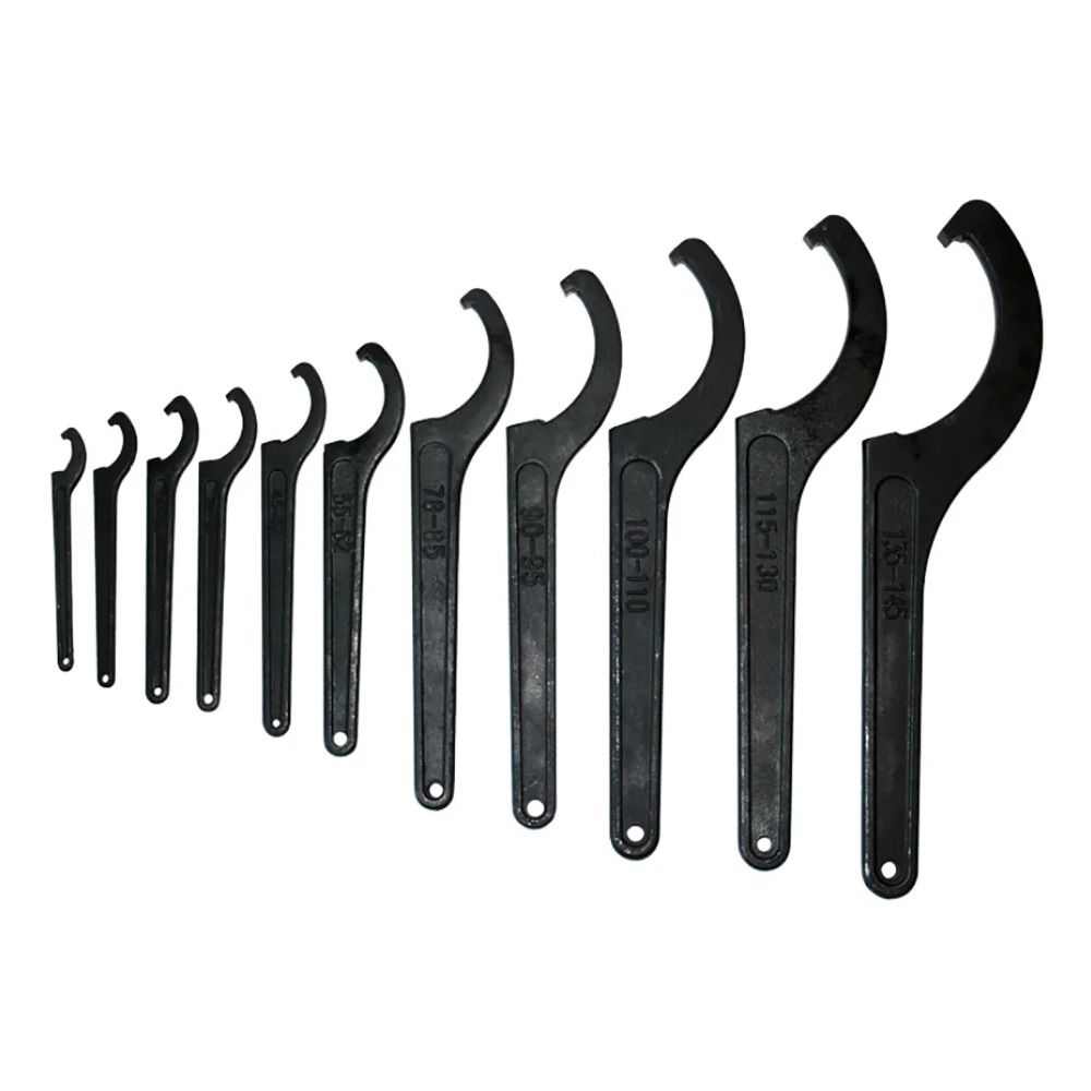 1 шт. Стальной катушечный ключ Универсальный C-образный ключ Новый спиральный ключ Инструмент Мотоцикл Велосипед Амортизатор