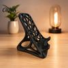 Регулируемый держатель для смартфона, 3D-печатный держатель для телефона, настольная подставка для мобильного телефона, полый дизайн, легкая поддержка для телефона, универсальный органайзер для гостиной