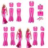 Trendy Barbie Ken Movie Character Cosplay Outfit Polyester, Personalized Streetwear, Available In Multiple Sizes