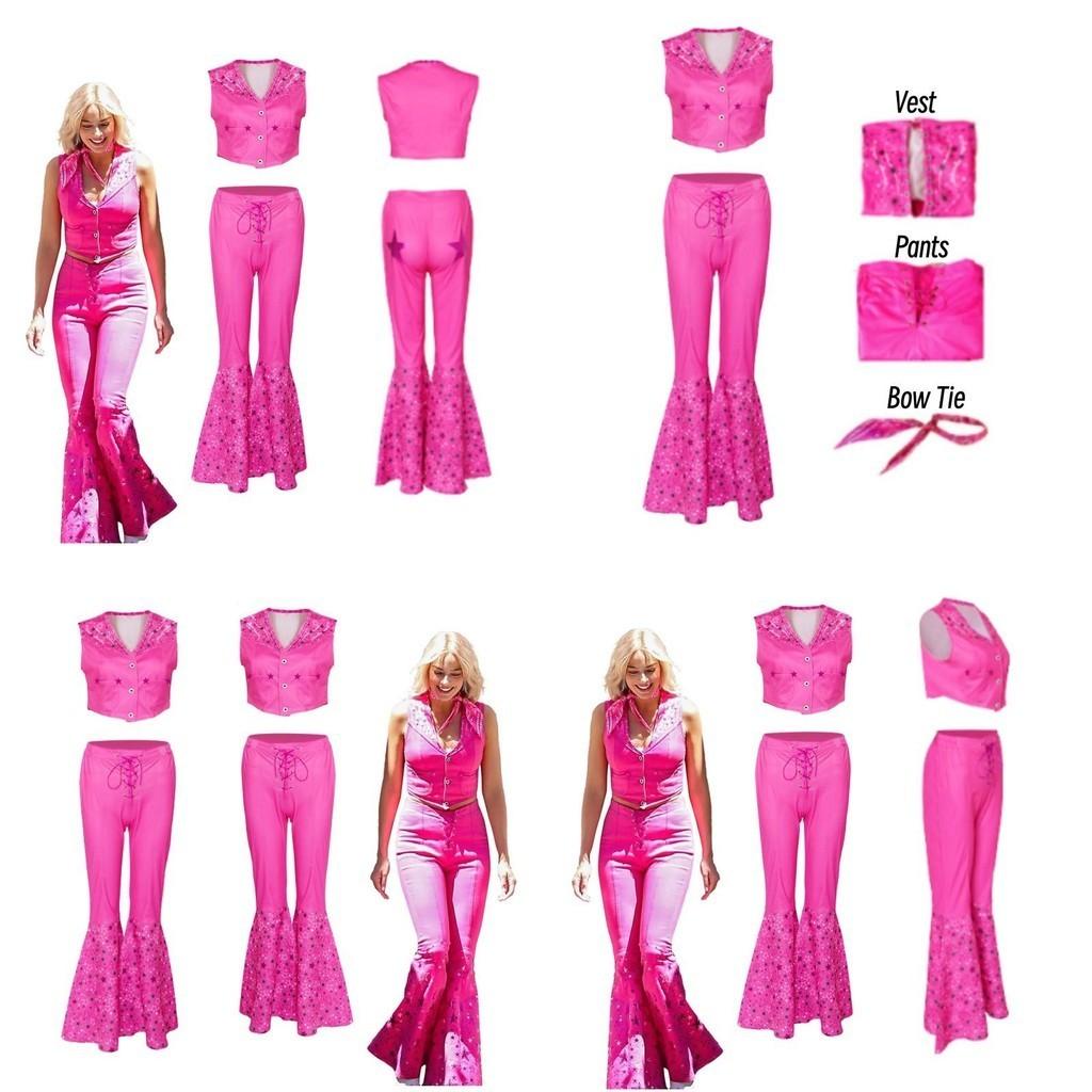 Trendy Barbie Ken Movie Character Cosplay Outfit Polyester, Personalized Streetwear, Available In Multiple Sizes