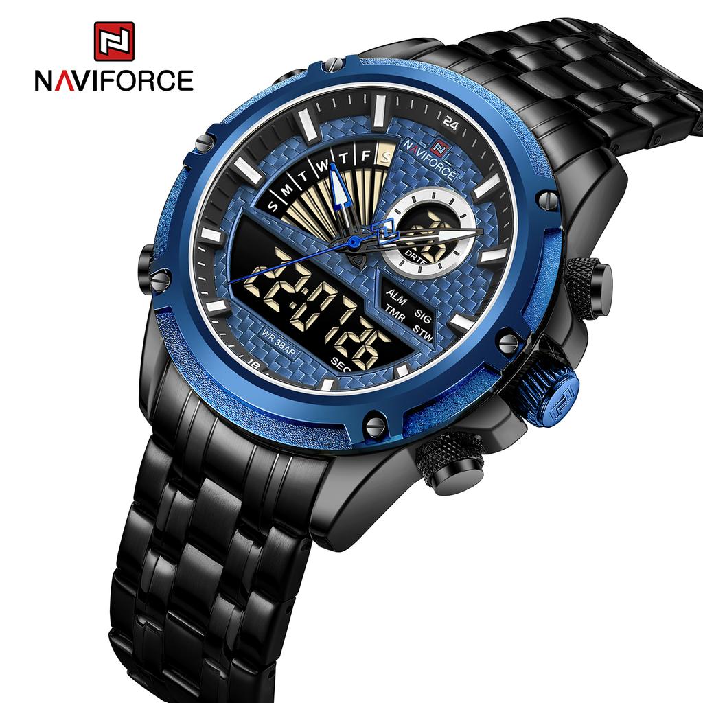 Accept NAVIFORCE 9025 Men Quartz Watches Luxury Brand Wrist Watches Men Sport Watch Relogio Masculino