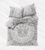 Reversible Indian Hamsa Mandala Duvet Cover With Two Pillow Covers Hippie Bohemian Bedding Set Bedspread Blanket Throw Bedspreads