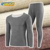 Tights Men's Women's Winter Clothes Cashmere Thermals Sets Long Sleeve T-Shirts Pants Thermal Suit Outfit Undershirts High Elasticity Men
