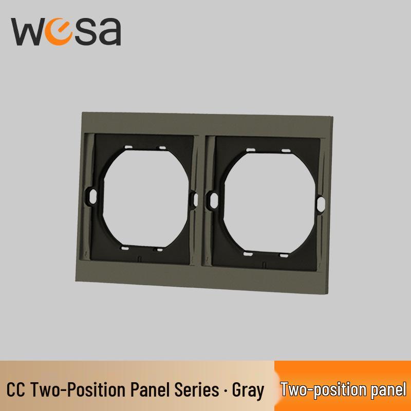 CC Series Flame Retardant Multi-Gang European Wall Socket
