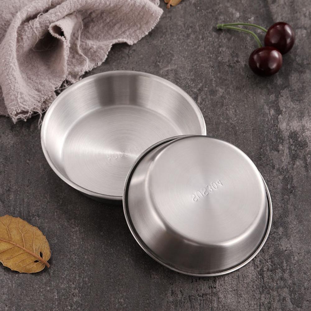 5pcs Reusable Cookie Mold Round Muffin Cake Pans Kitchen Gadgets Egg Tart Mold Pudding