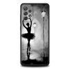 Простой чехол для телефона с балетным лебедем для Samsung Galaxy A55 A53 A51 A35 A33 A31 A25 A23 A21s A15 A13 A73 A71 A05 A03s S8 S9