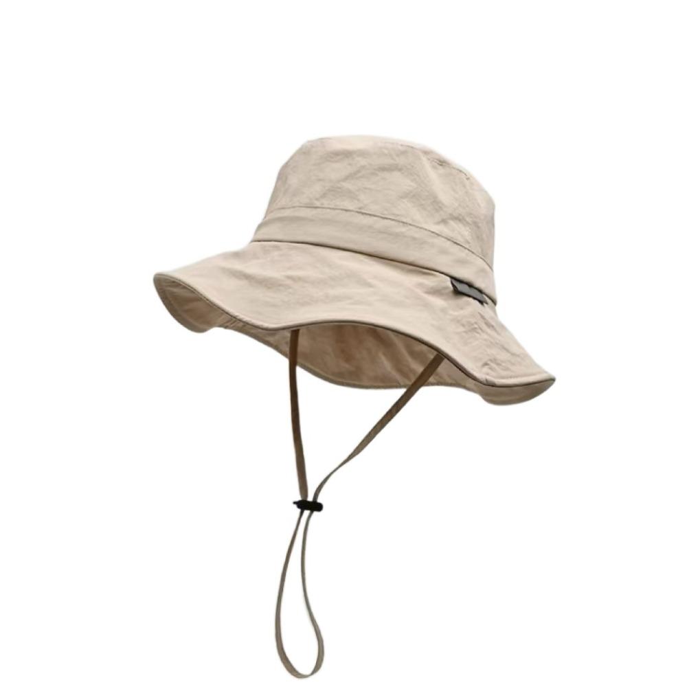 Японская шляпа от солнца с широкими полями, защита от УФ-лучей, быстросохнущая панама, шляпа рыбака на шнурке, рыбалка