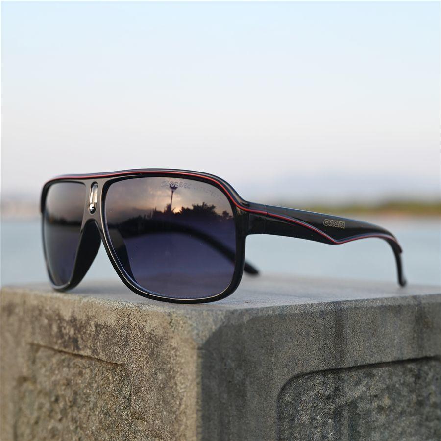 Carrera High Quality Sunglasses Men Unisex Trends Brand Design Vintage Retro Outdoor Sports Cycling Sunglasses Driving Glasses