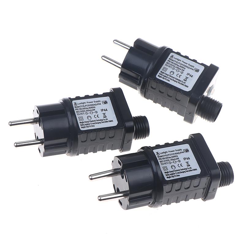 EU US UK Штекер AC 220V 110V на 31Vdc 6W 24V 5V Преобразователь Штекер Блок Питания IP44 8 Режимов Светодиодная Лампа Драйвер Переключатель Адаптер