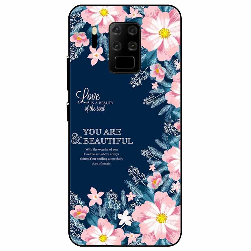 Для OUKITEL C18 Pro C21 C21Pro Чехол Силиконовый Черный Мягкий Защитный Funda Capa для OUKITEL C21 Pro C18 Pro Чехол TPU Мультяшный Чехол