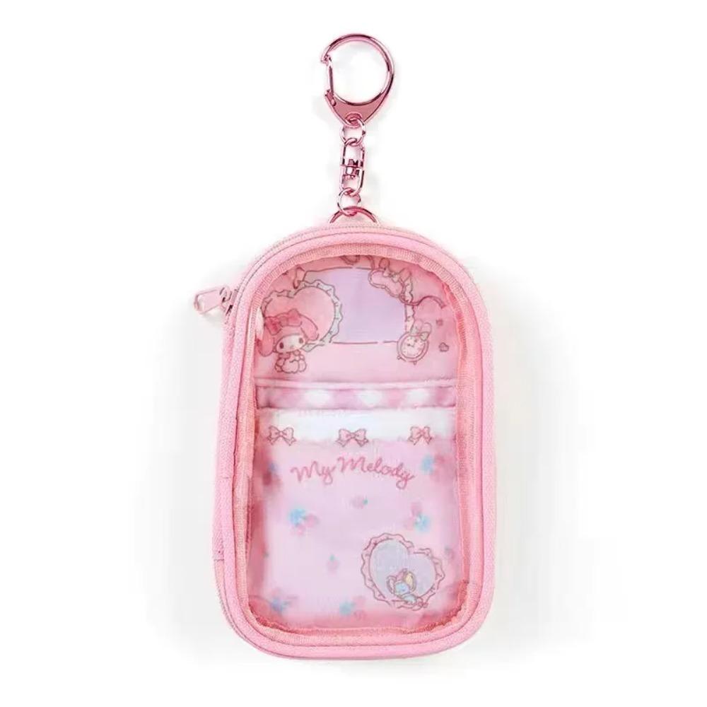 Sanrio Cinnamoroll Kuromi Аниме Каваи Сумка для хранения Подвеска My Melody ПВХ Сумка