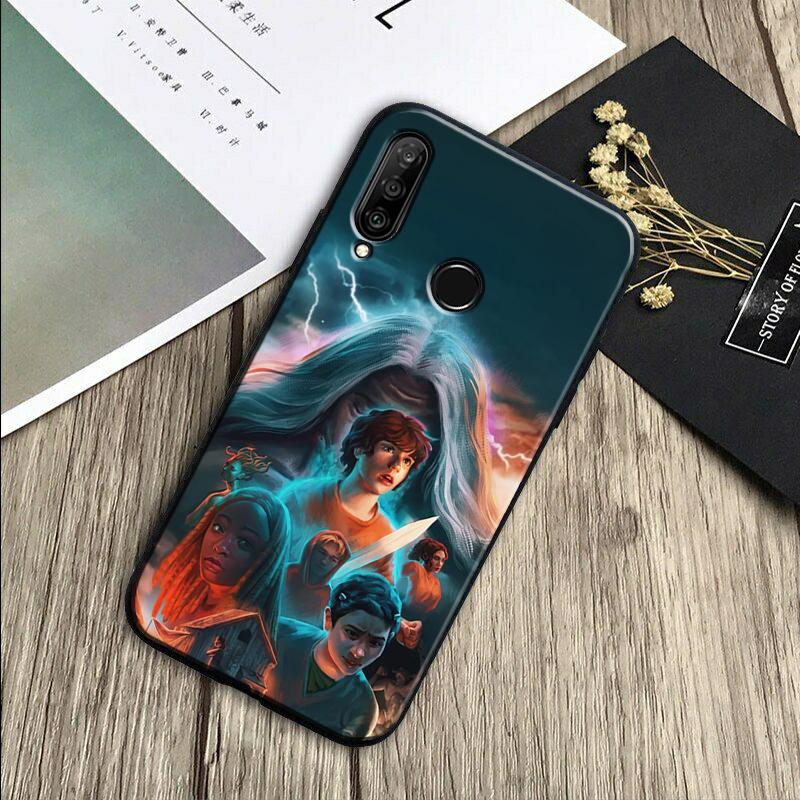 Чехол P-Перси Джексон Мультяшный для Huawei Nova Y91 Y90 Y60 Y70 Y61 Y72 Y73 3i 7i 8i 11 12i 9 10 SE P20 P30 Pro P40 Lite