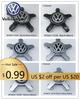 DKRSE1 For VW Volkswagen Jetta MK5 Golf 4pcs 135mm Volkswagen Golf Polo Car Wheel Center Caps 5Pins Rim Hub Cover Hubcap Logo Badge Emb