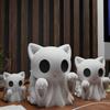 3D Print Ghost Ornaments Plastic Kitten Ghost Ornaments  Desktop Decoration