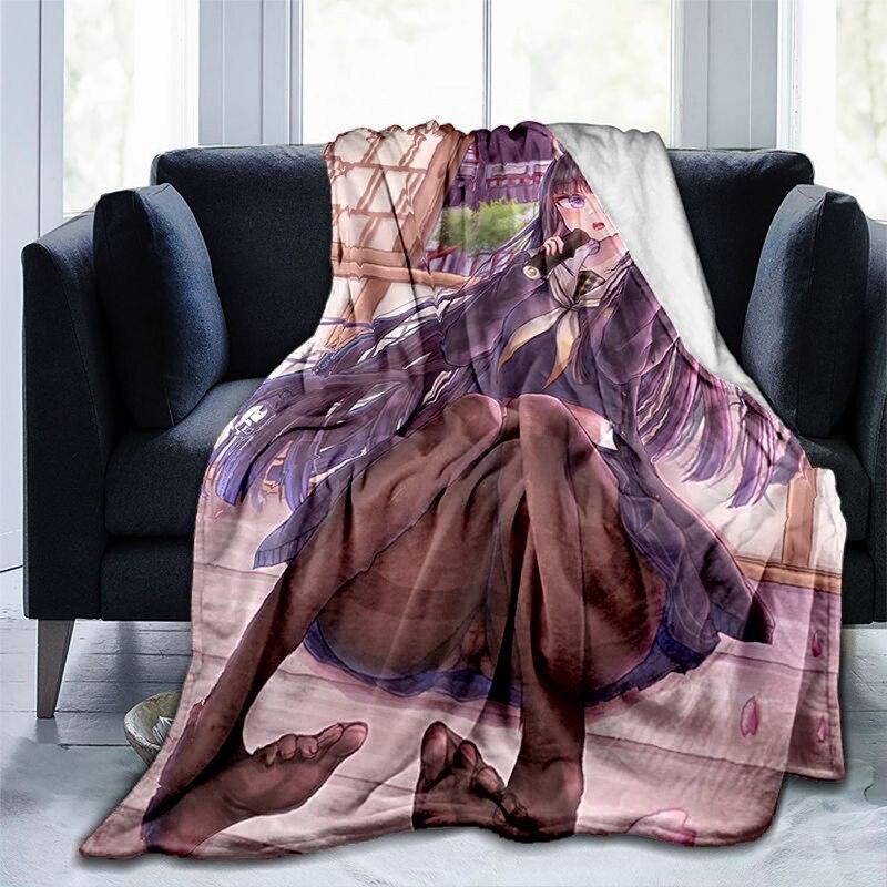 Hot Body Anime Sexy Girl Modern Blanket Flannel Soft Plush Sofa Bed Throwing Cartoon Blankets for Beds Gifts Dropshipping