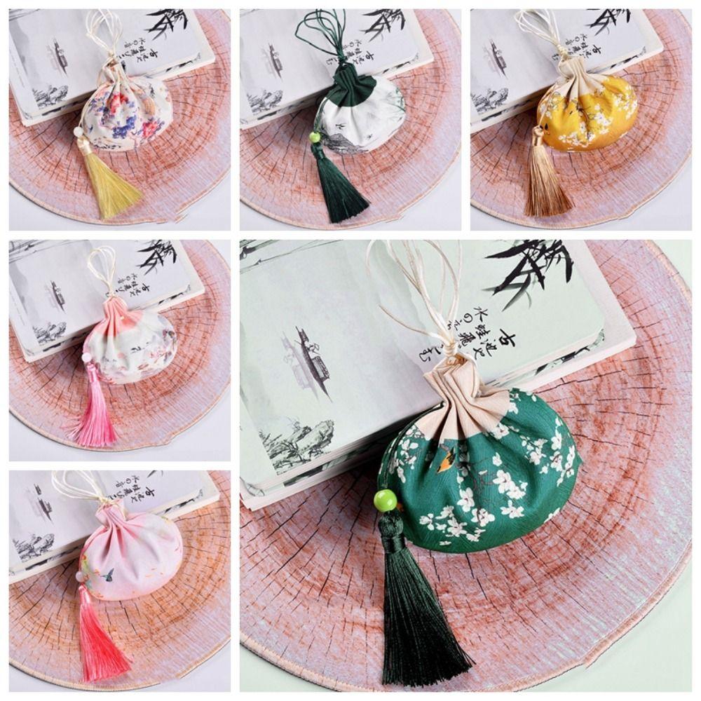 Печать Праздник лодок-драконов Саше с кисточкой Женская сумка для украшений Автомобиль Декор для дома