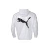 Puma Ветрозащитная куртка с капюшоном на молнии с защитой от солнца, мужская верхняя одежда, белая 599904-02