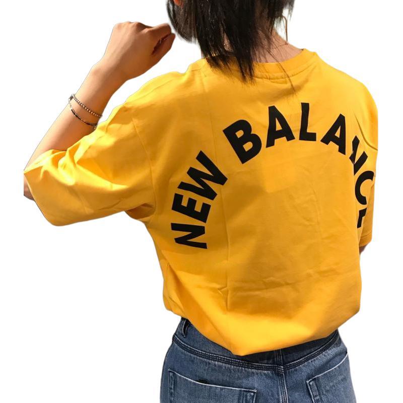 New Balance Футболка унисекс желтая NCNE92S013-yw
