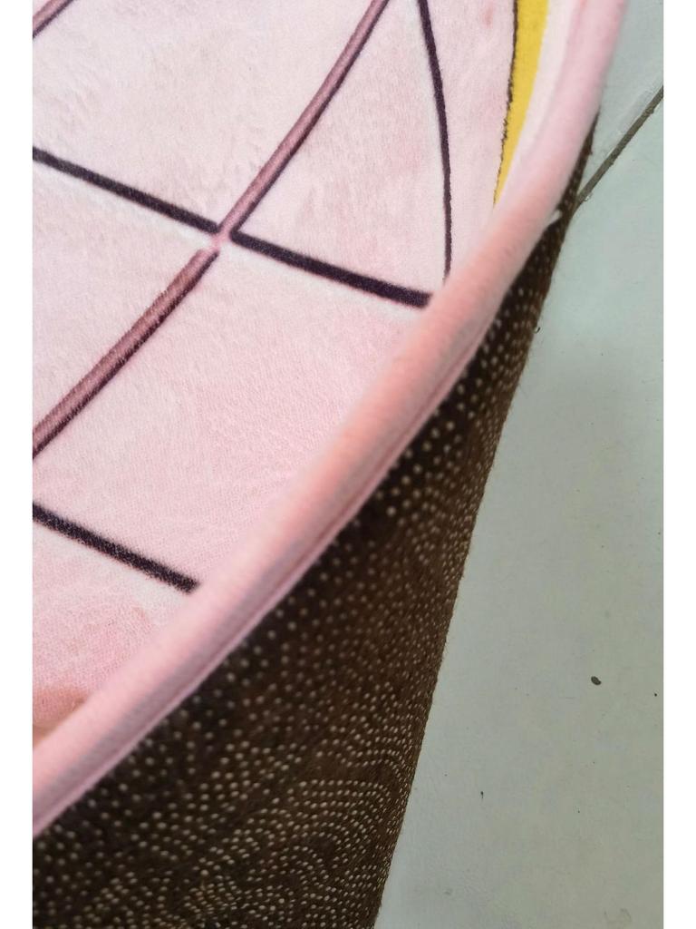 Cross-Border Prayer Carpet Flannel Floor Mat - Irregular Shape, Custom Print, Thick Cushion for Living Room