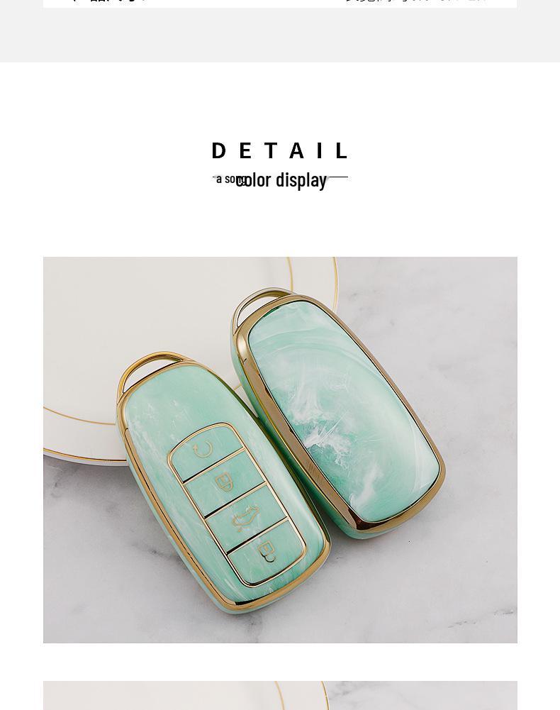 Чехол для ключа Chery для Tiggo 8plus и Arrizo 5PLUS - Защитная оболочка из ТПУ