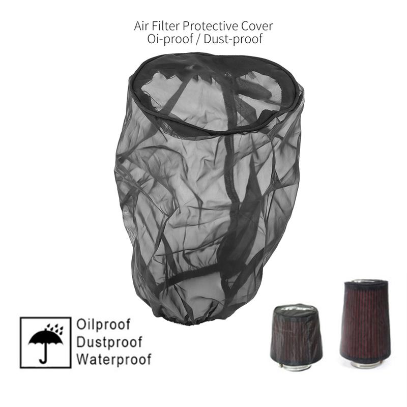 Universal Air Filter Protective Cover Dustproof for High Flow Air Intake Filters Air Filter Cover Air Filter Protective Cover
