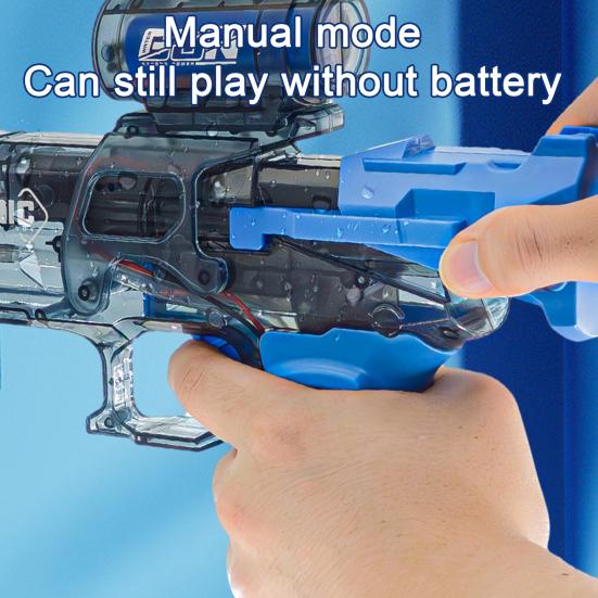 Электрический водный шутер для взрослых и детей, водяная струя, игрушка со светодиодными огнями, ночная водный шутер, летняя водная забава, игрушка для отдыха на открытом воздухе