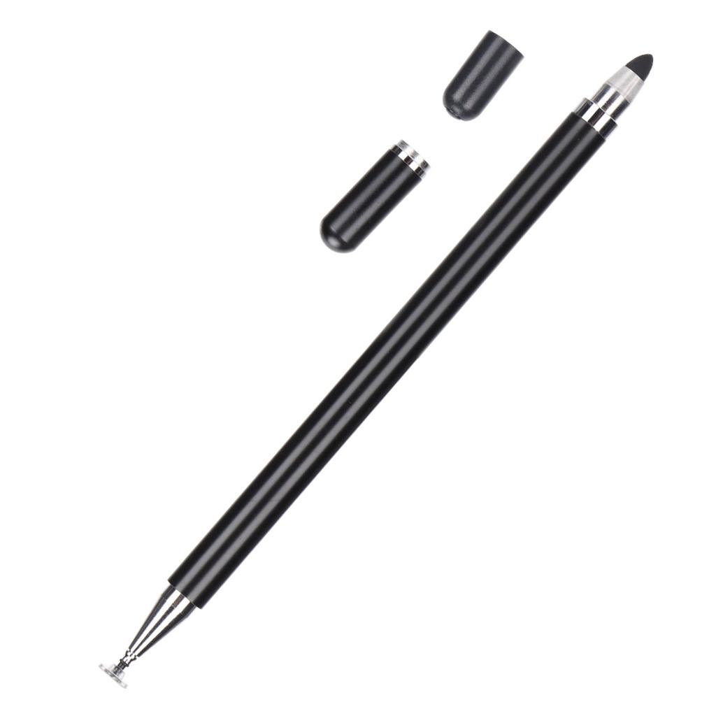 Stylus Pen 2 in 1 Capacitive Touch Screen Pens with Replacement Tips Cleaning Bag for Mobile Phones Tablets Notepad