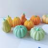 Нежная силиконовая форма для тыквы, сделай сам, формы для восковых свечей, форма для литья ароматерапевтического мыла, подарок ручной работы на День благодарения